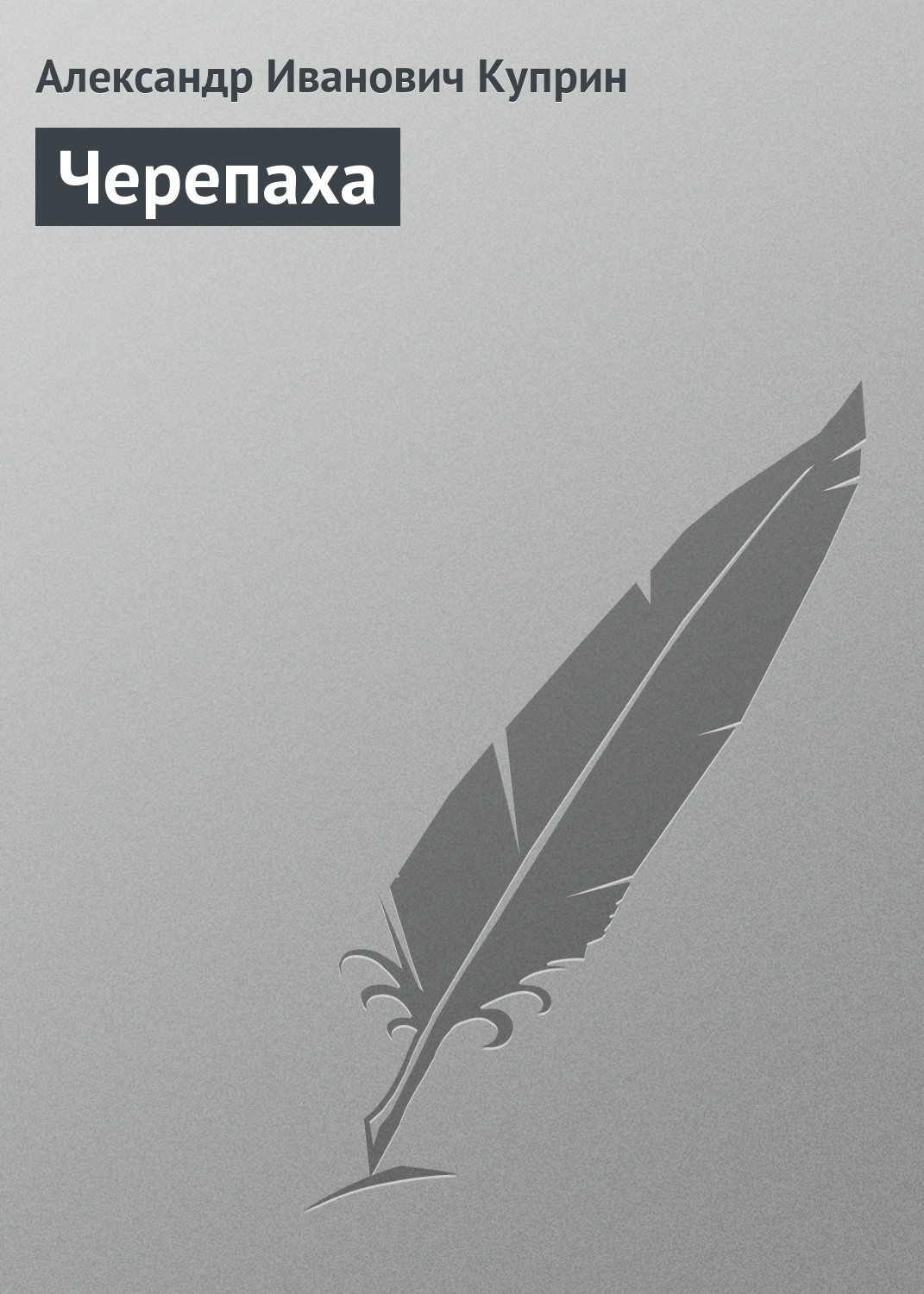 Обложка книги «Черепаха»