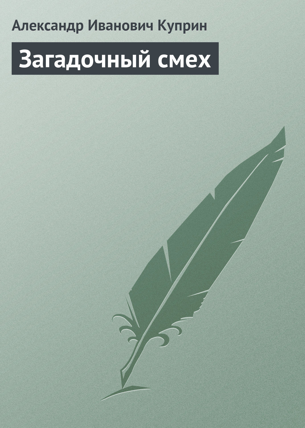 Обложка книги «Загадочный смех»