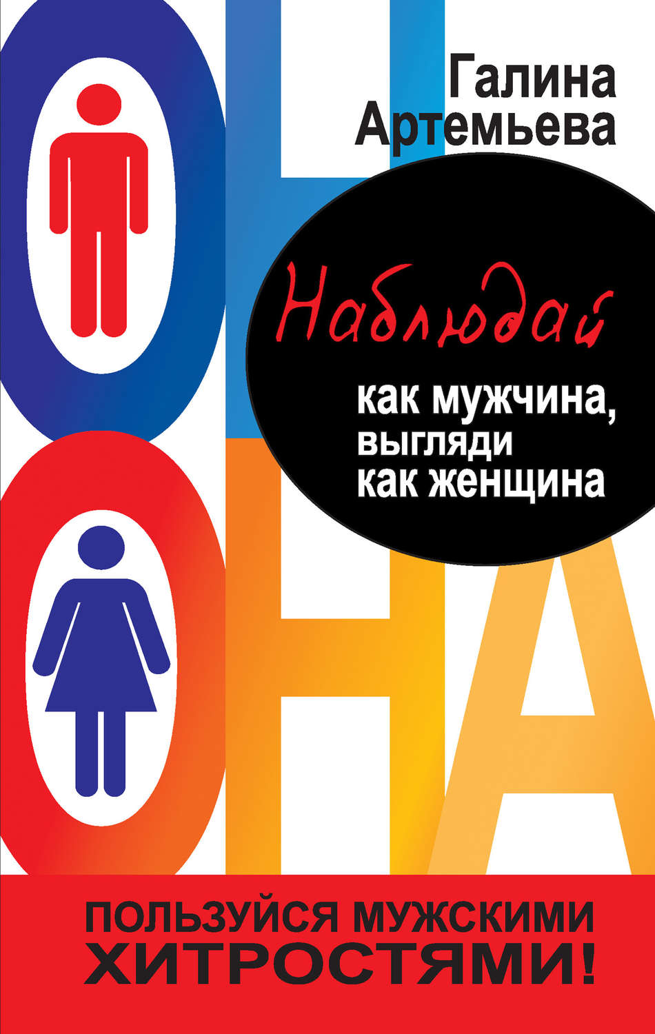 Обложка книги «Наблюдай как мужчина, выгляди как женщина»