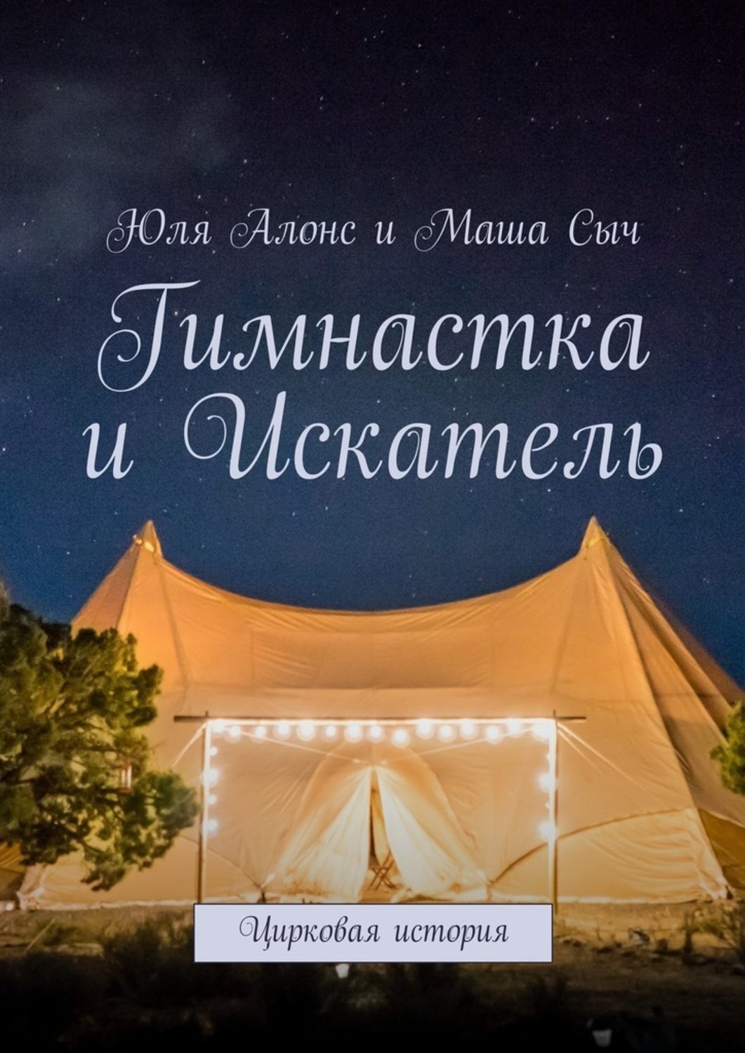 Обложка книги «Гимнастка и Искатель. Цирковая история»