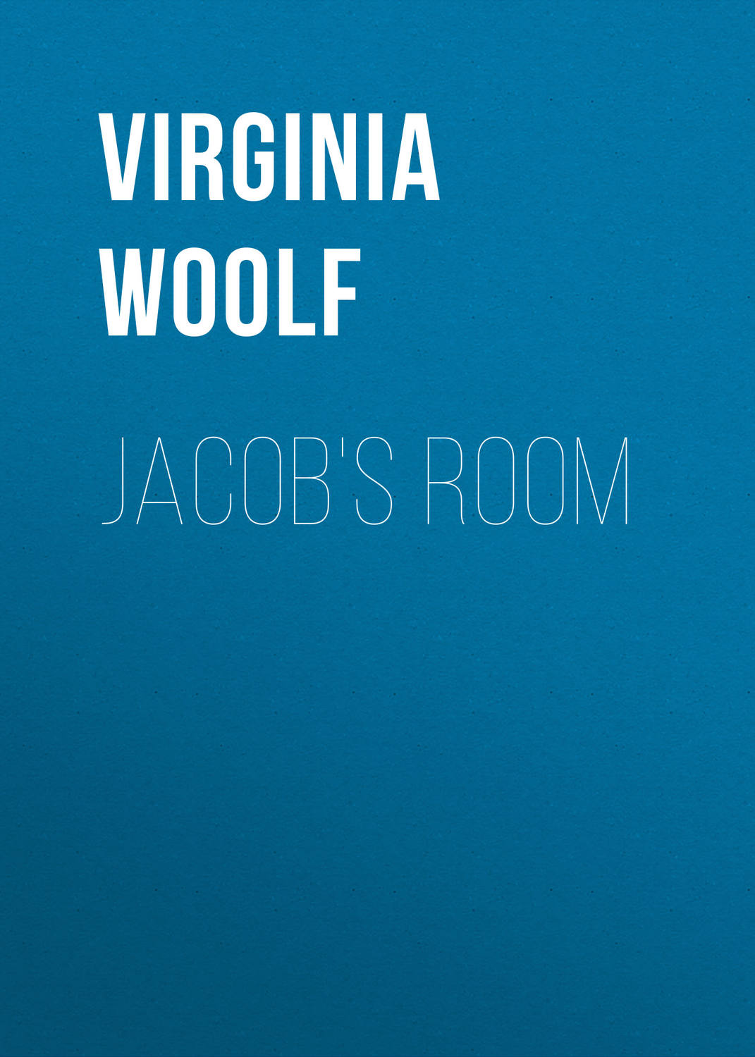 Обложка книги «Jacob's Room»