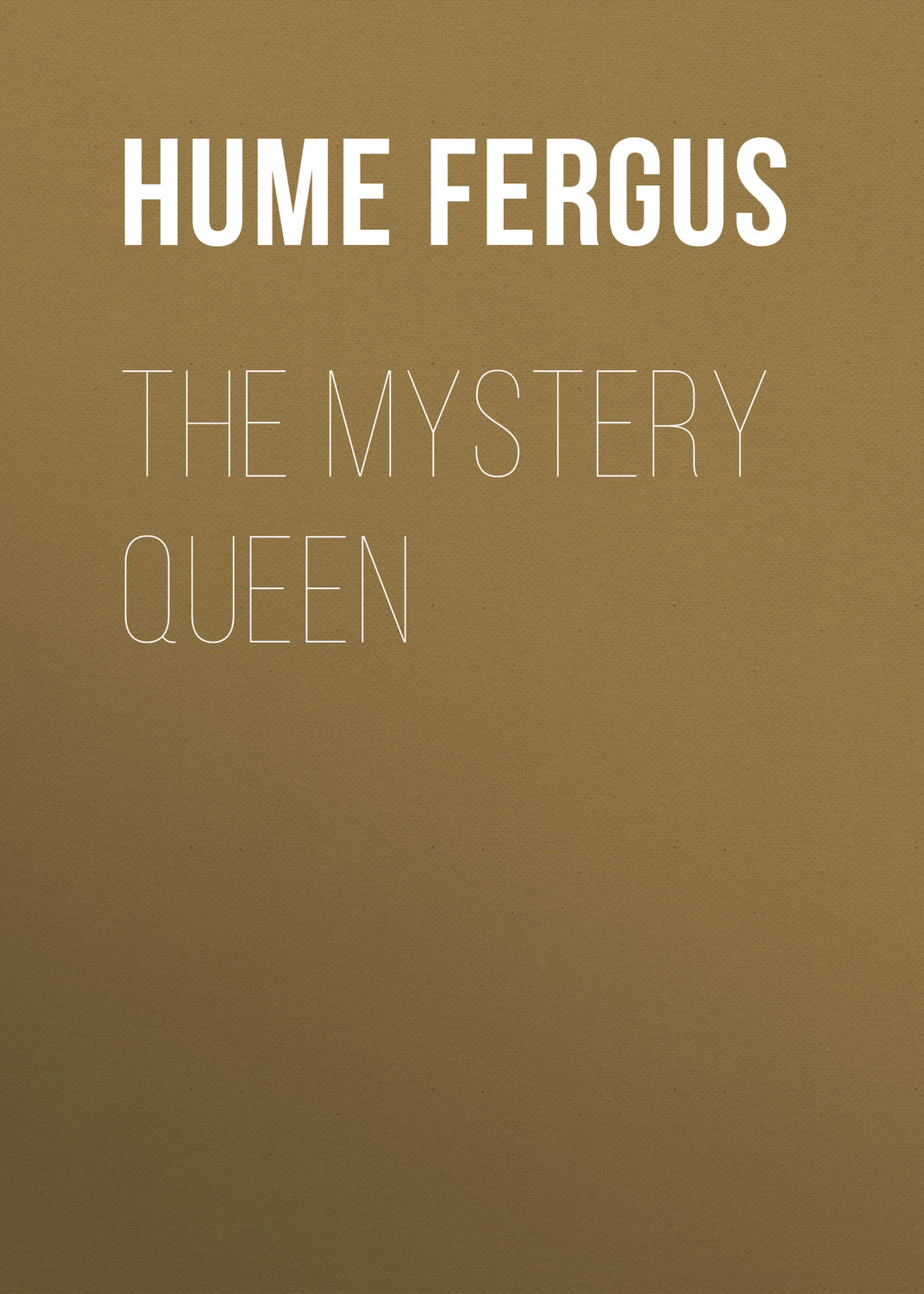 Обложка книги «The Mystery Queen»