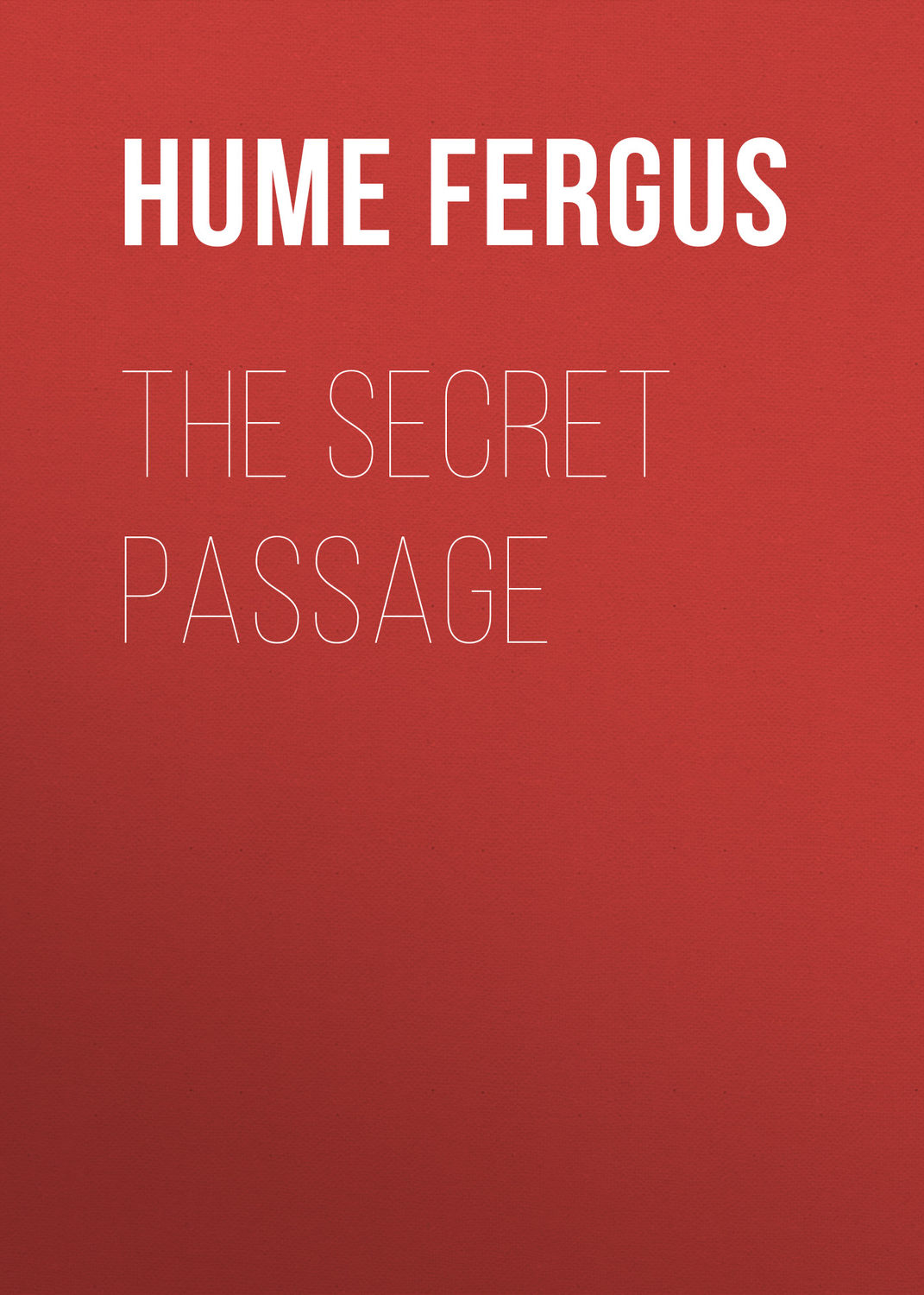 Обложка книги «The Secret Passage»