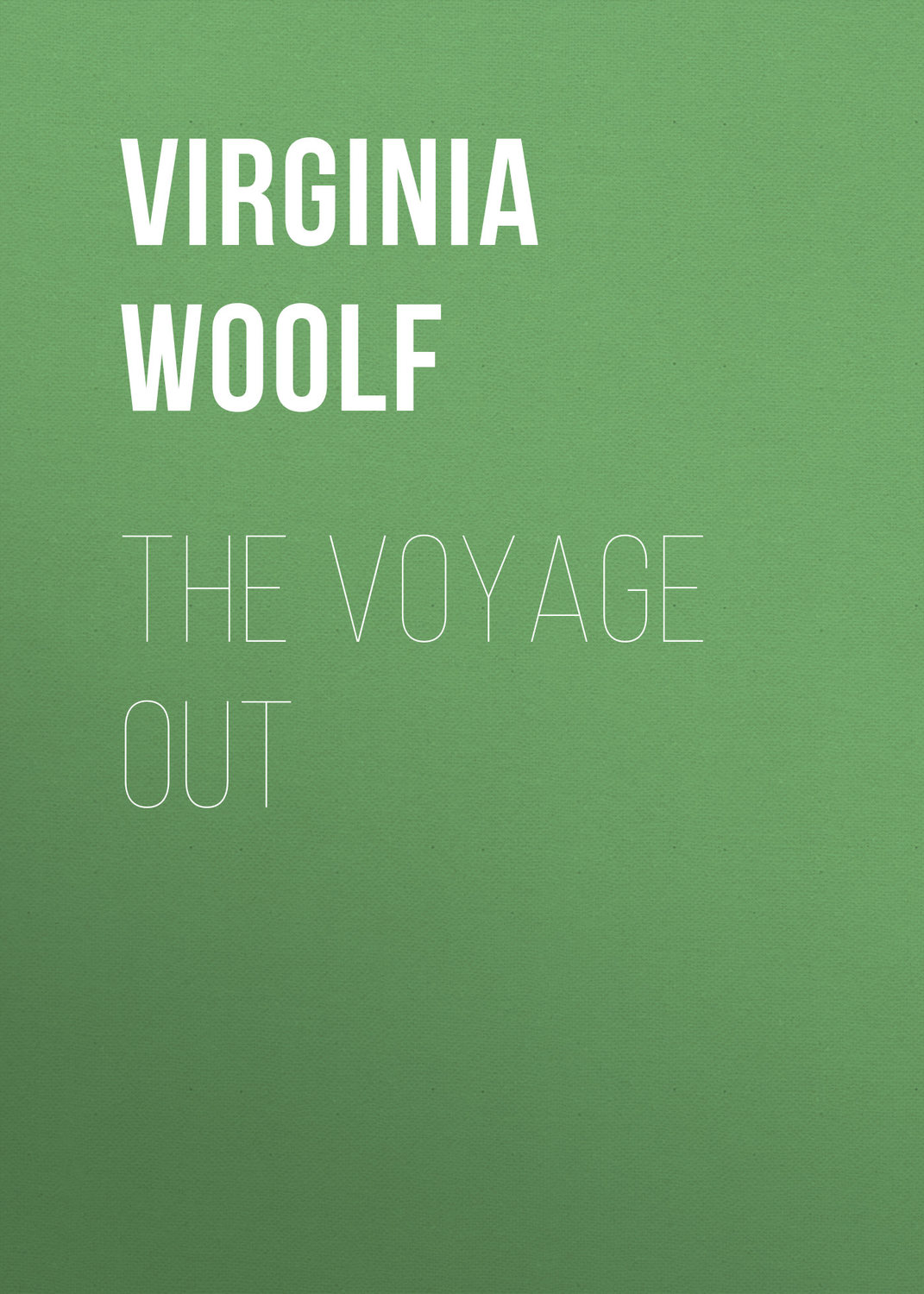 Обложка книги «The Voyage Out»