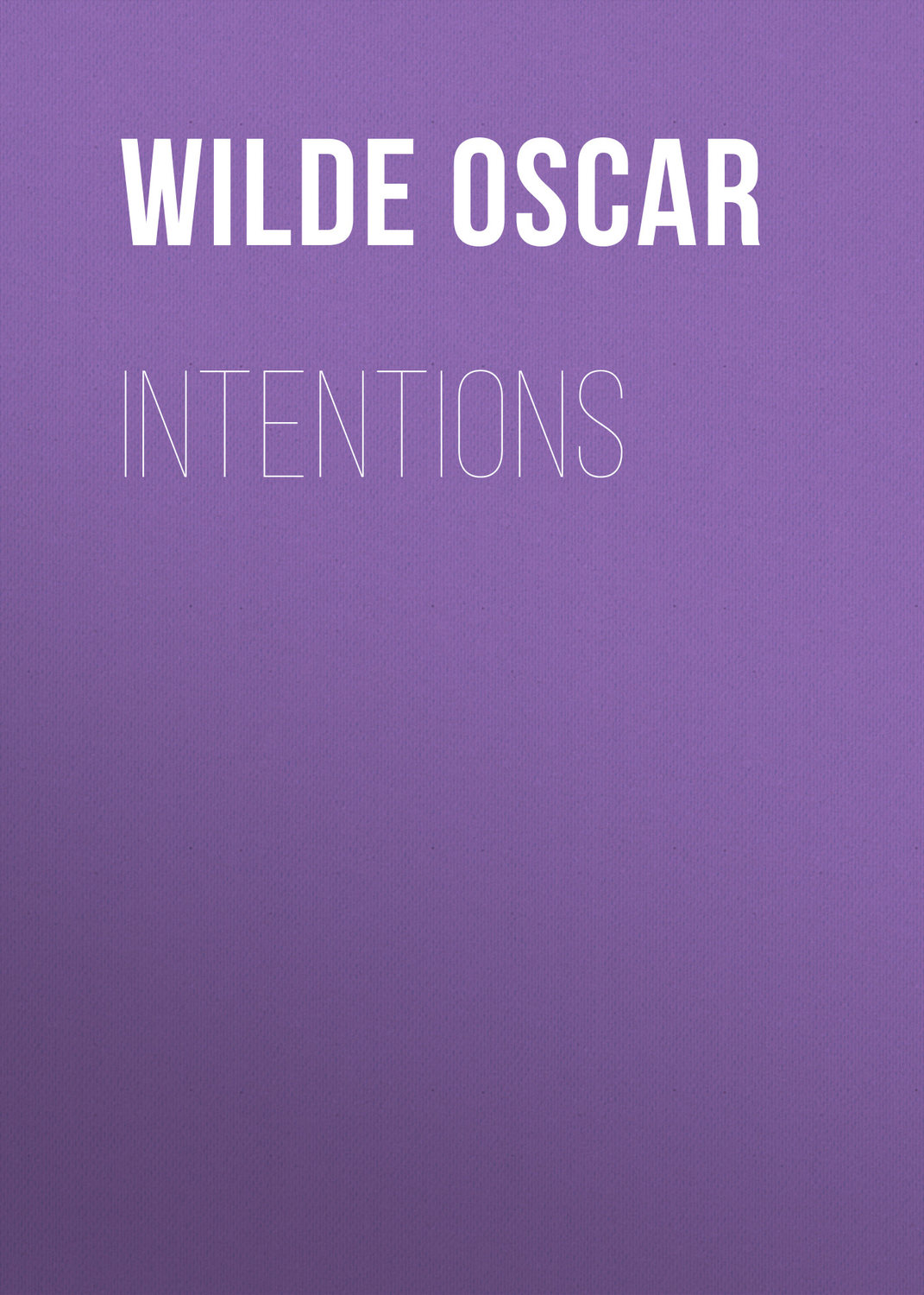 Обложка книги «Intentions»