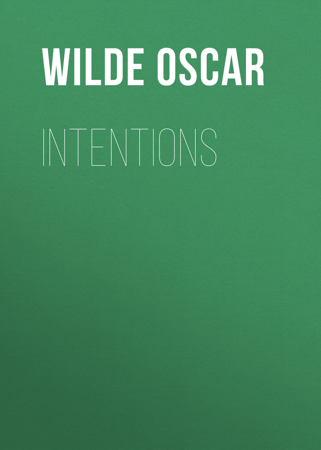 Обложка книги «Intentions»
