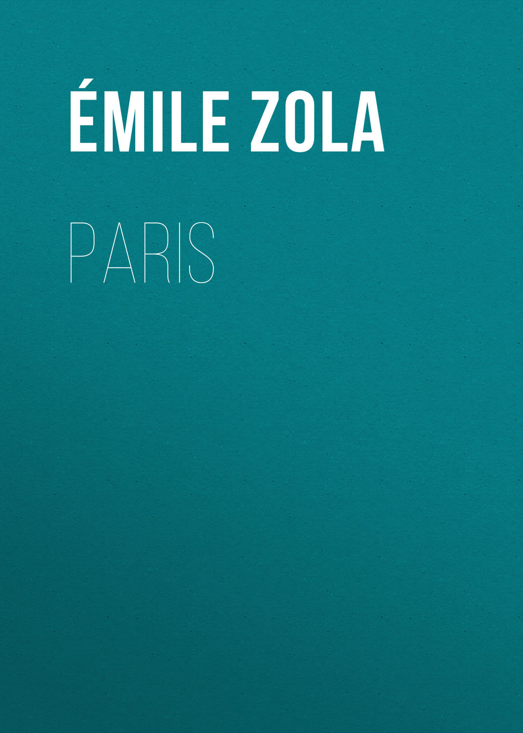 Обложка книги «Paris»