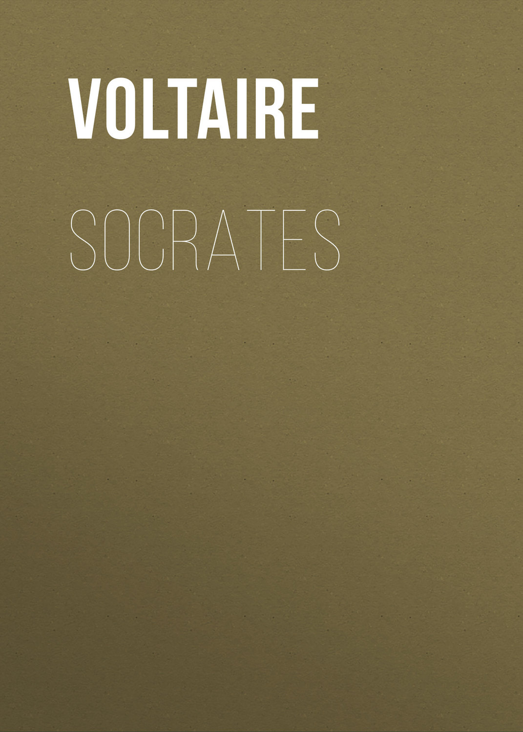 Обложка книги «Socrates»