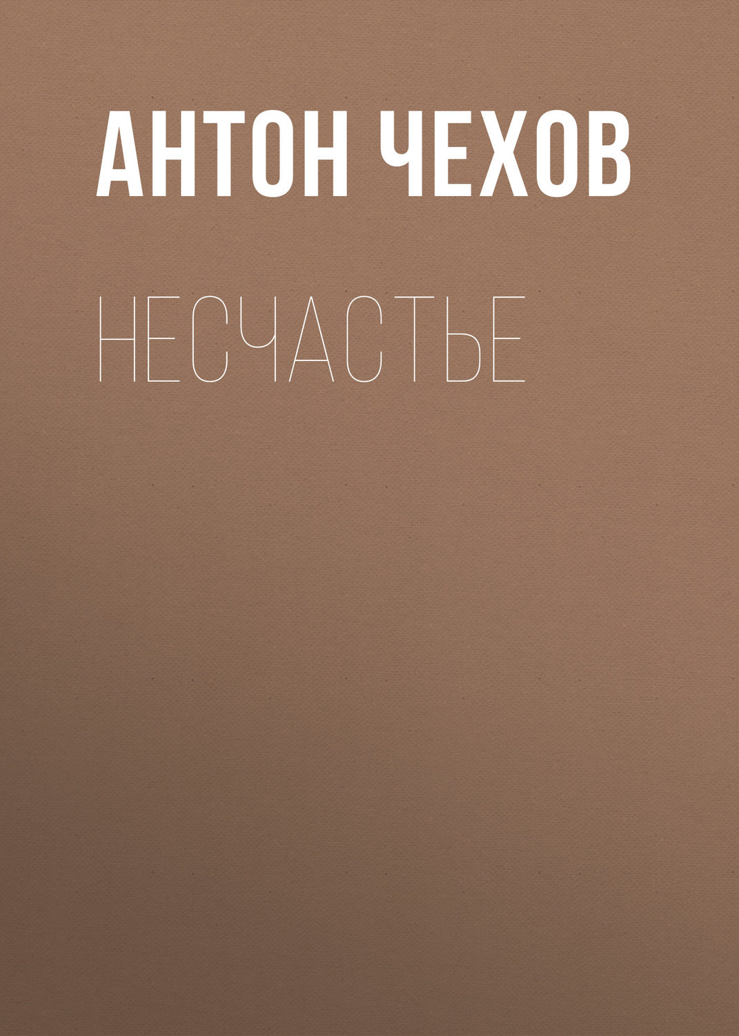 Обложка книги «Несчастье»