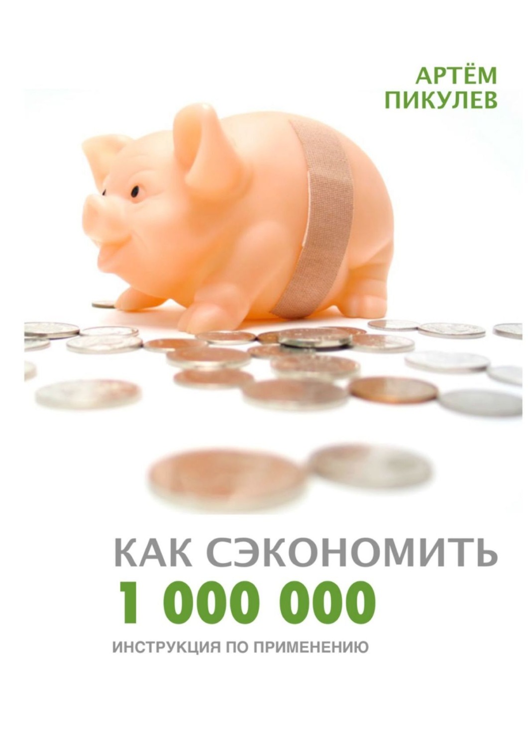 Обложка книги «Как сэкономить 1 000 000. Инструкция по применению»
