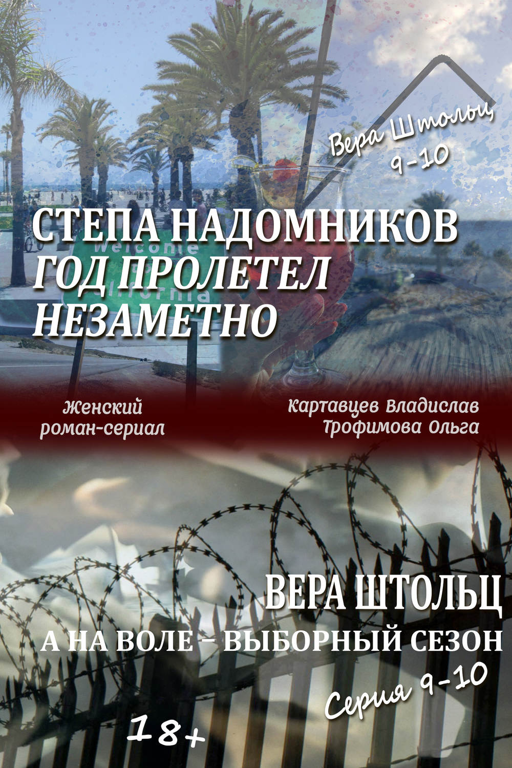 Обложка книги «Степа Надомников. Жизнь на чужбине. Год пролетел незаметно. Вера Штольц. А на воле – выборный сезон. Серия 9–10 (сборник)»