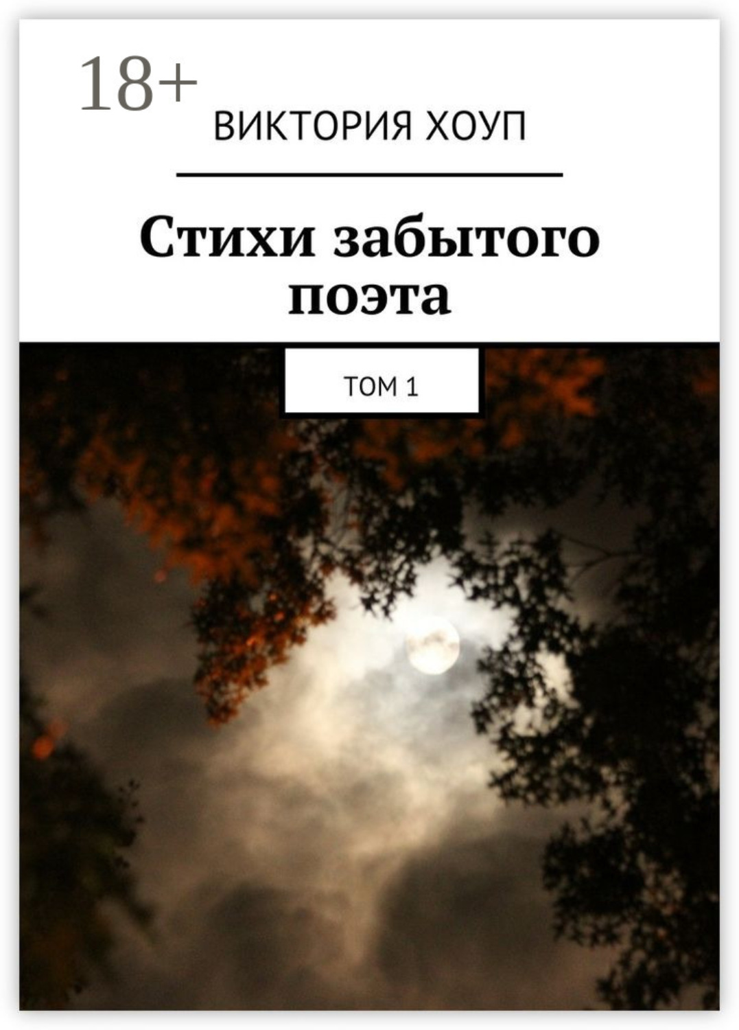 Обложка книги «Стихи забытого поэта. Том 1»