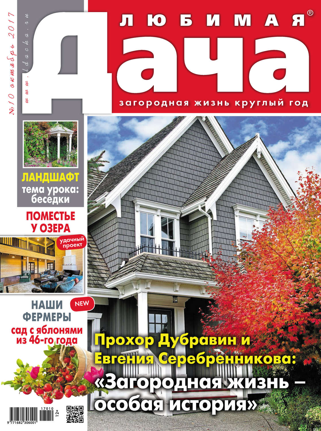 Обложка книги «Любимая дача №10/2017»