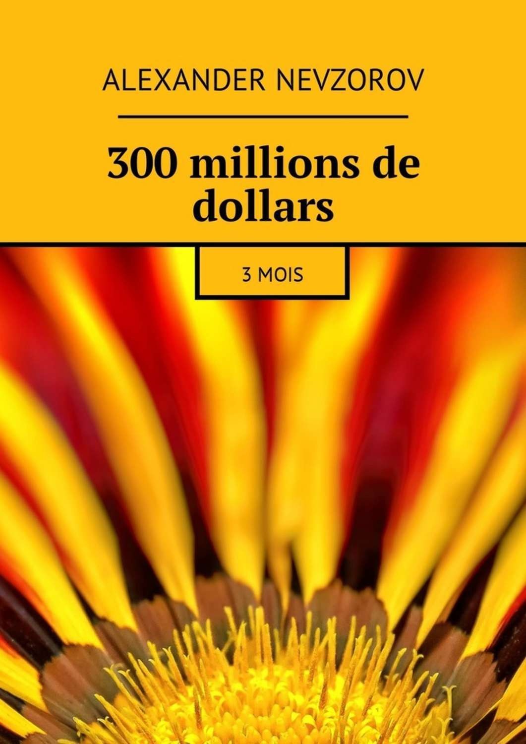Обложка книги «300 millions de dollars. 3 mois»