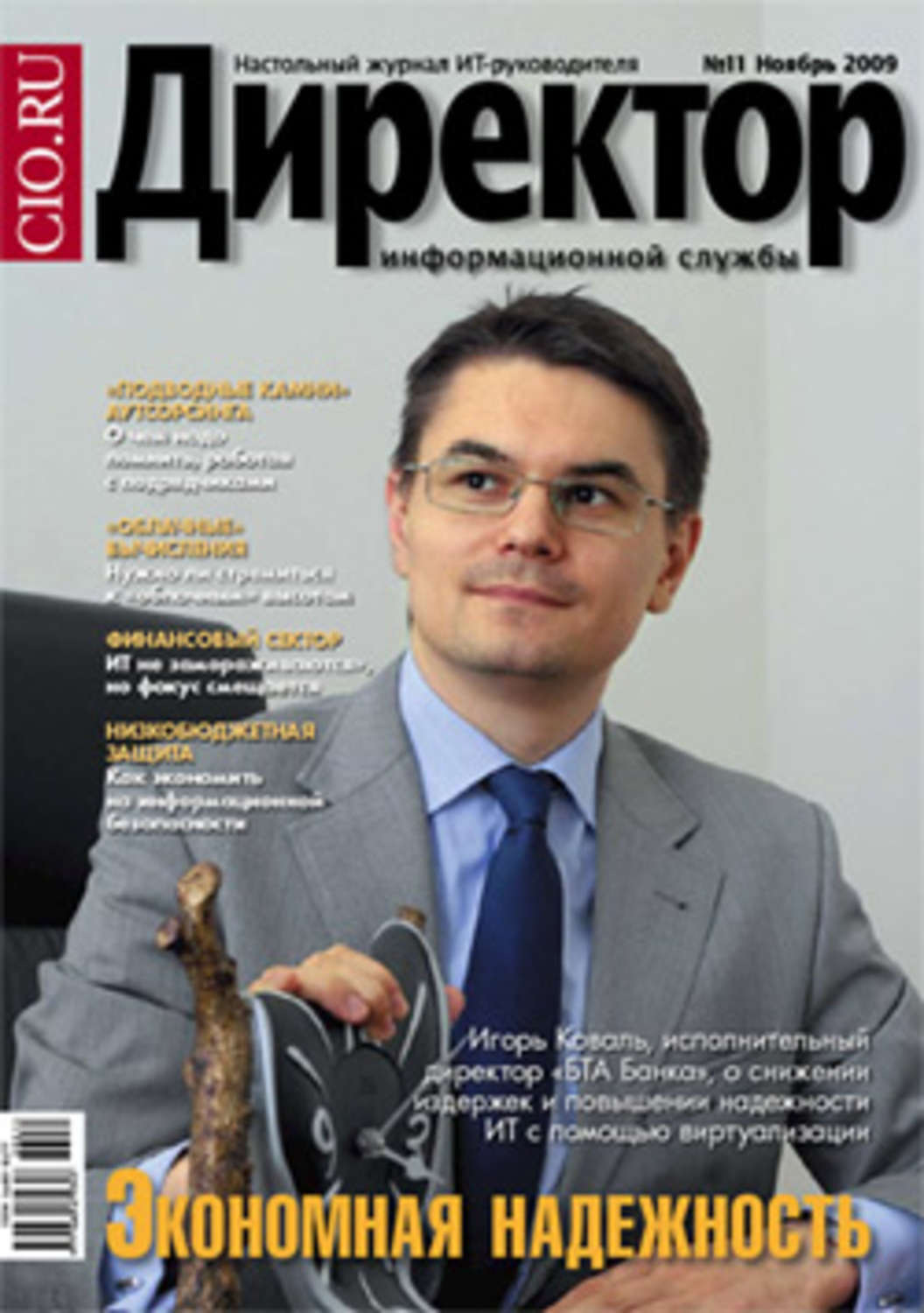 Обложка книги «Директор информационной службы №11/2009»