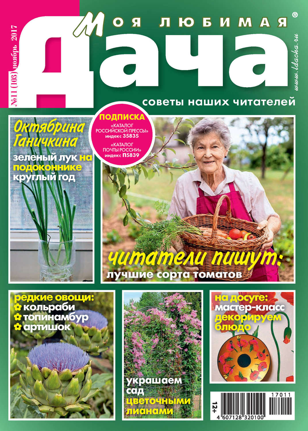 Обложка книги «Моя любимая дача №11/2017»