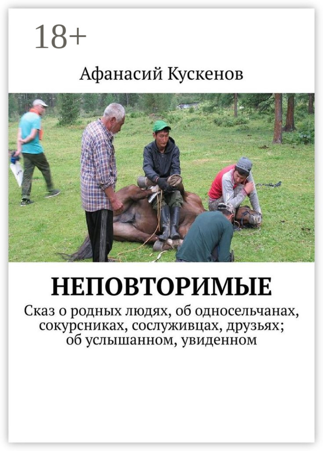 Обложка книги «Неповторимые. Сказ о родных людях, об односельчанах, сокурсниках, сослуживцах, друзьях; об услышанном, увиденном»