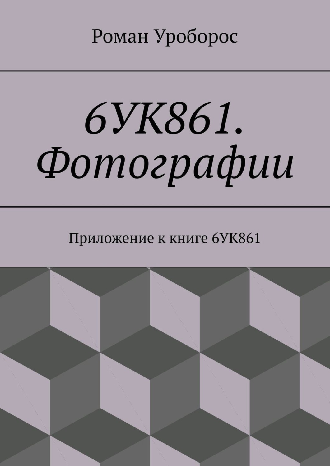 Обложка книги «6УК861. Фотографии. Приложение к книге 6УК861»