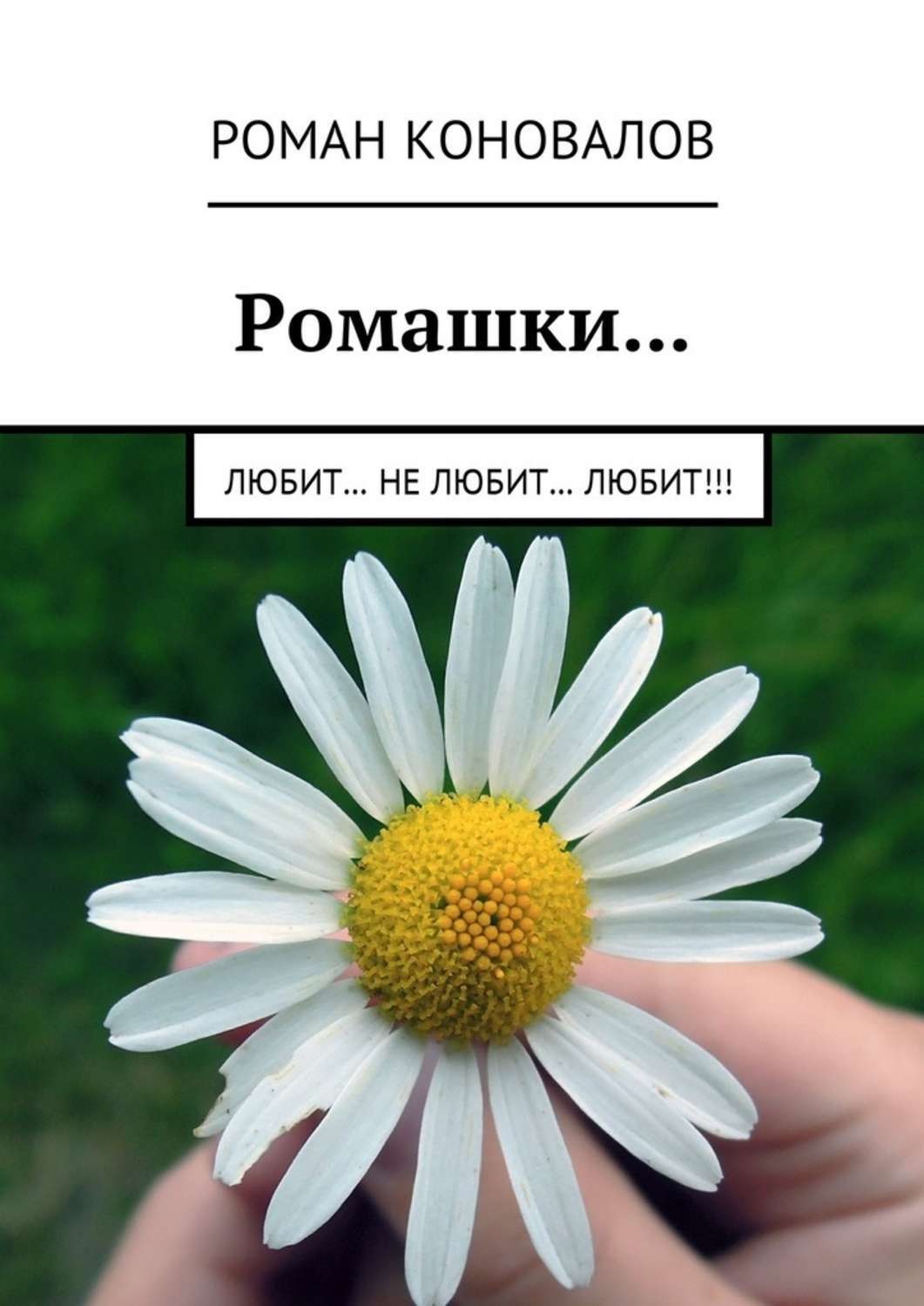 Обложка книги «Ромашки… Любит… Не любит… Любит!!!»