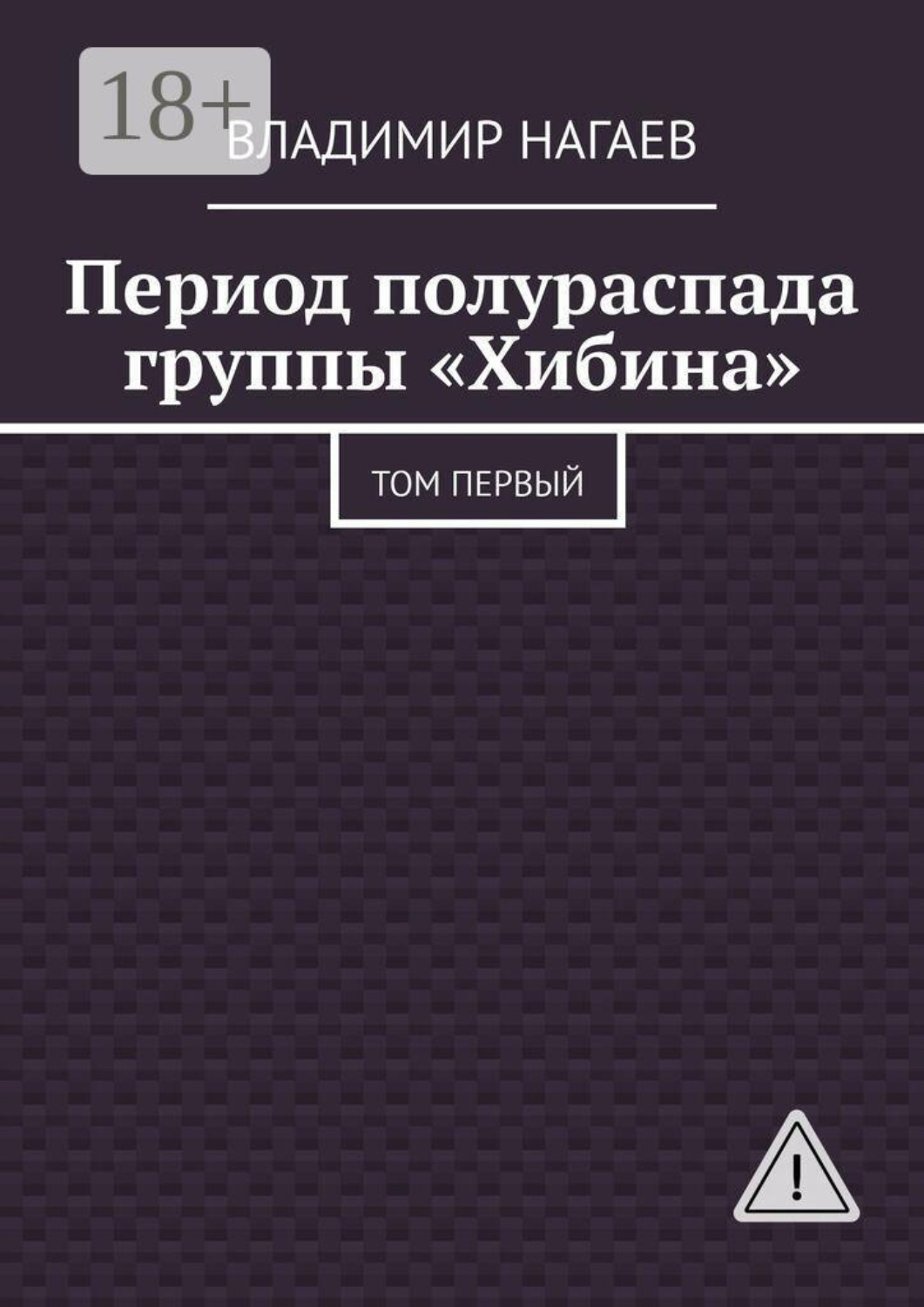 Обложка книги «Период полураспада группы «Хибина». Том первый»