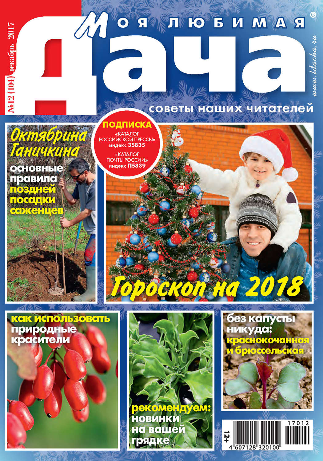 Обложка книги «Моя любимая дача №12/2017»