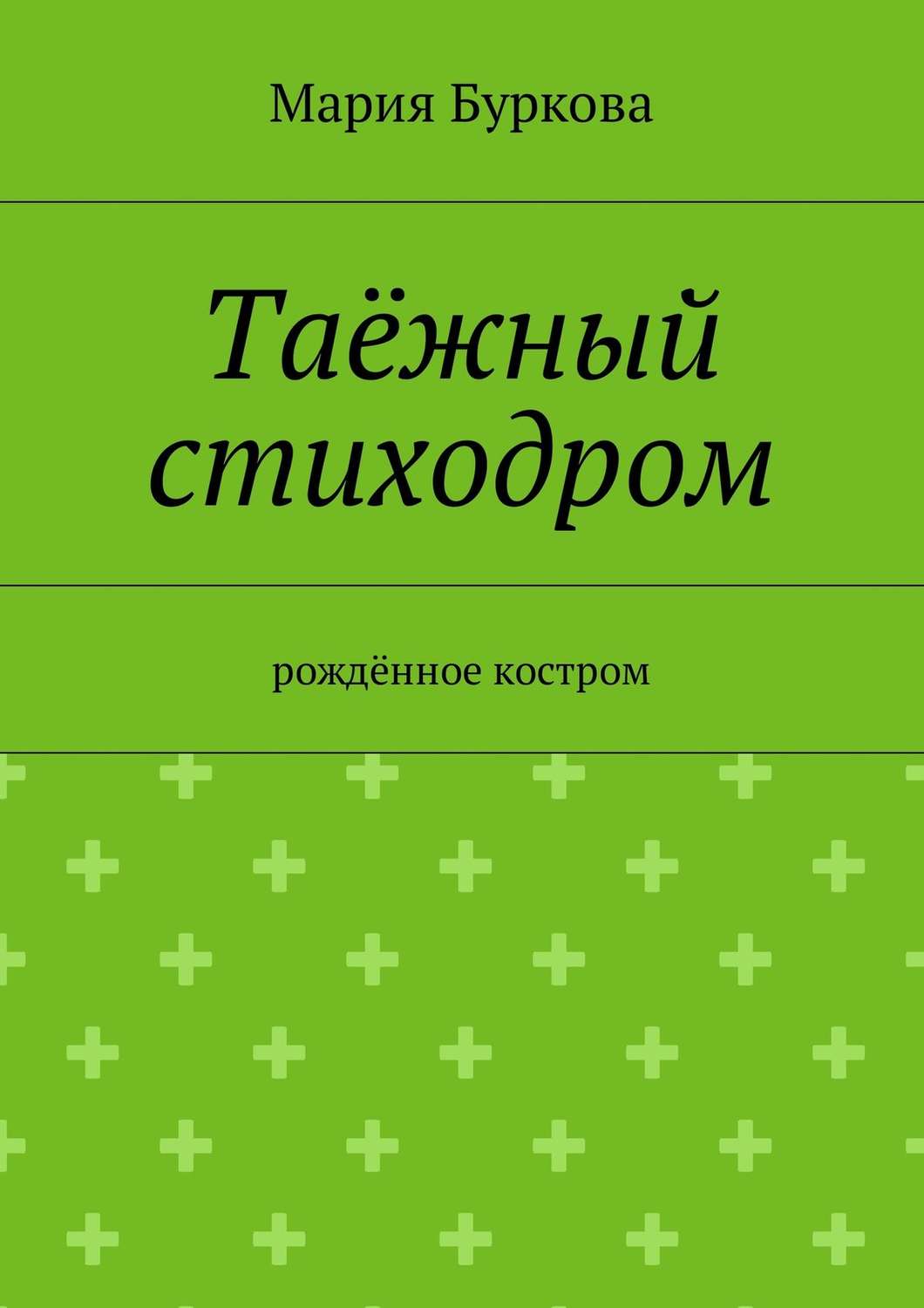 Обложка книги «Таёжный стиходром. Рождённое костром»
