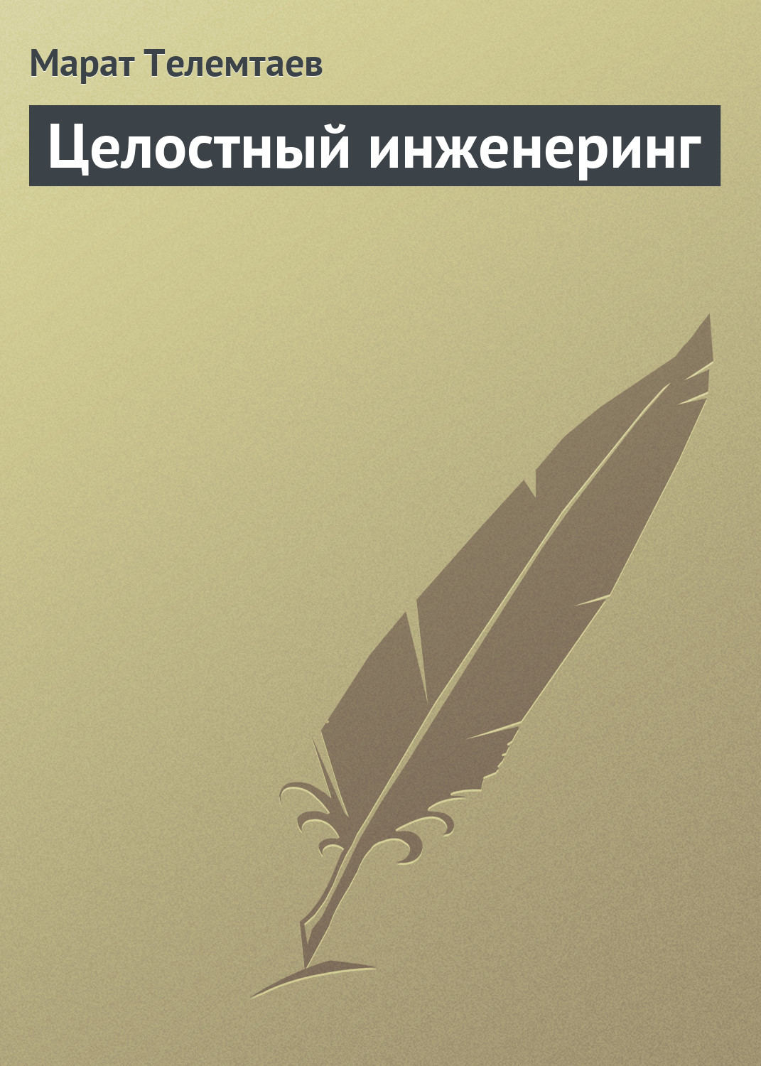 Обложка книги «Целостный инженеринг»