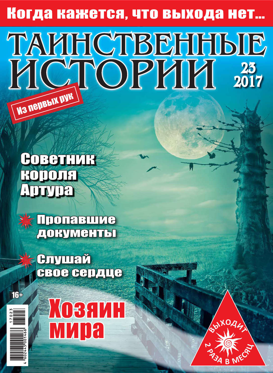 Обложка книги «Таинственные истории №23/2017»