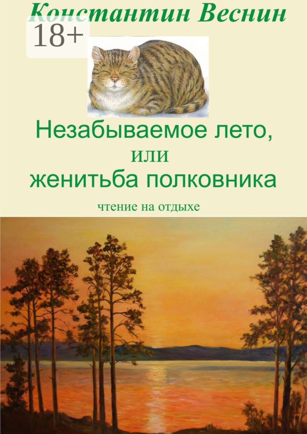 Обложка книги «Незабываемое лето, или Женитьба полковника»