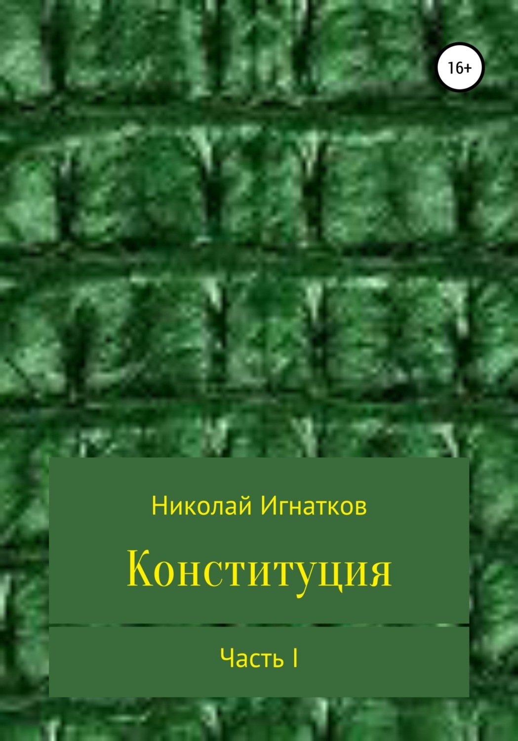 Обложка книги «Конституция. Часть I»
