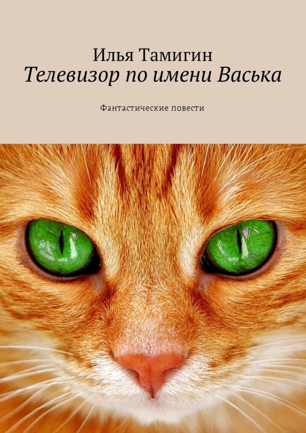 Обложка книги «Телевизор по имени Васька. Фантастические повести»