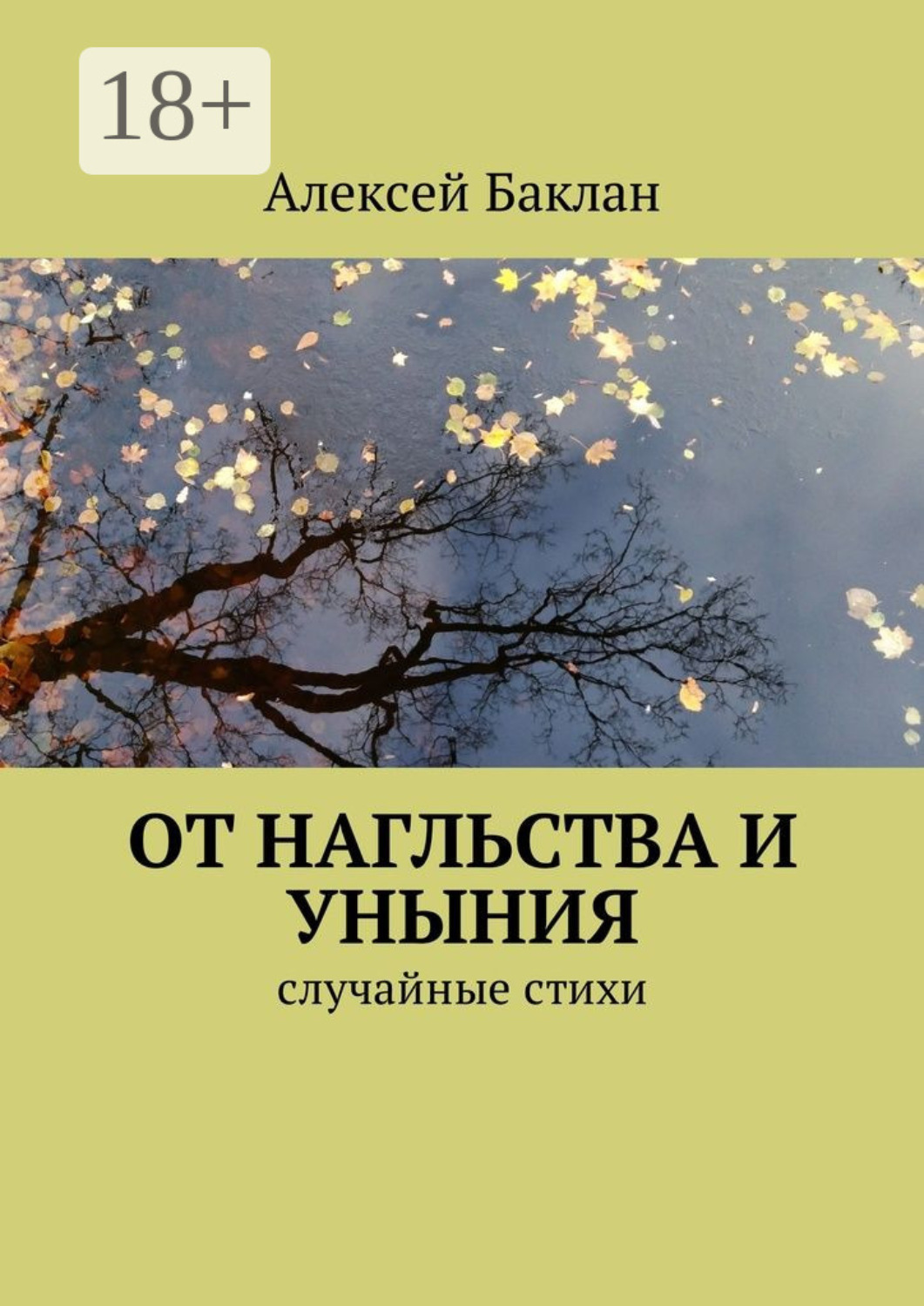 Обложка книги «От нагльства и уныния. Случайные стихи»