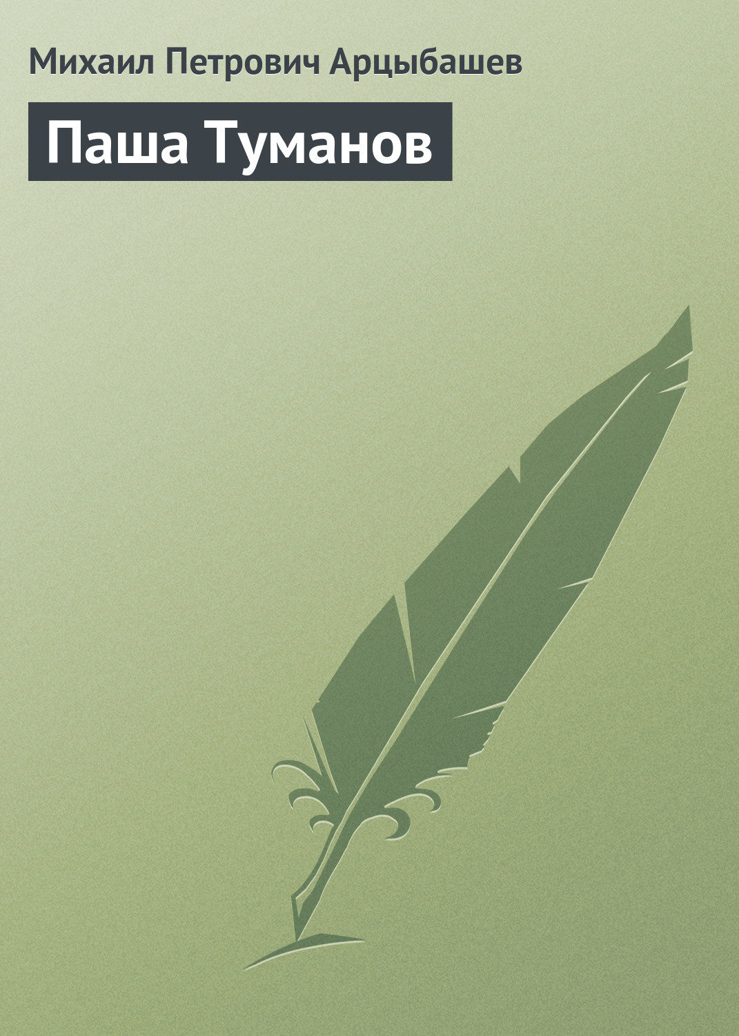 Обложка книги «Паша Туманов»