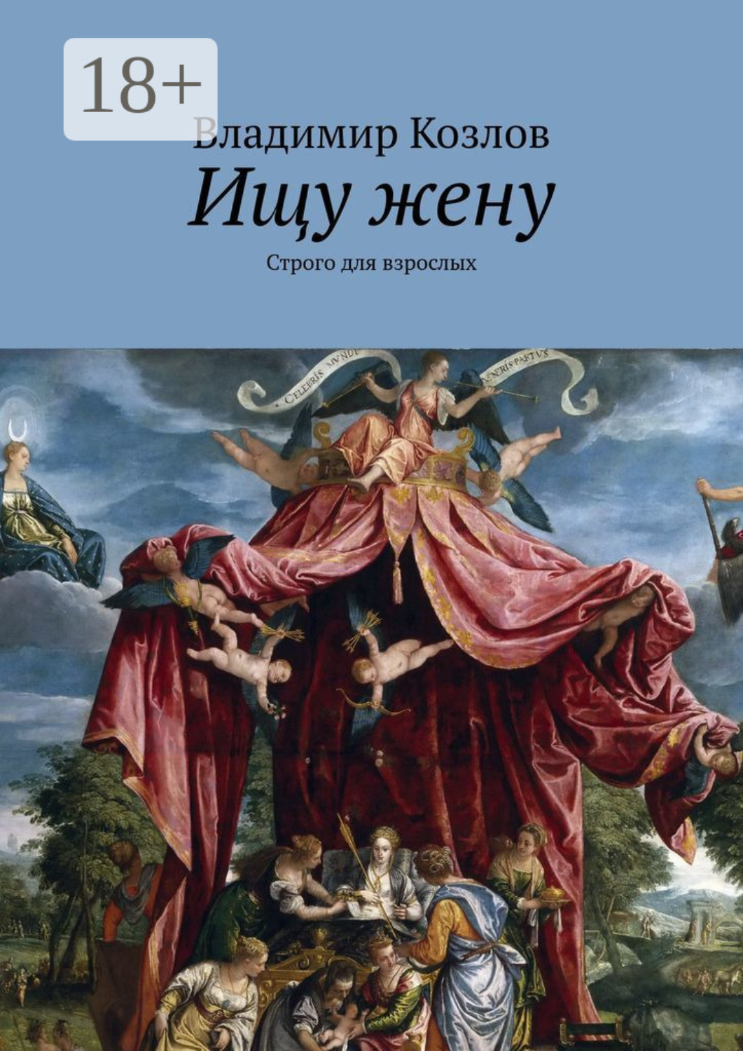Обложка книги «Ищу жену. Строго для взрослых»