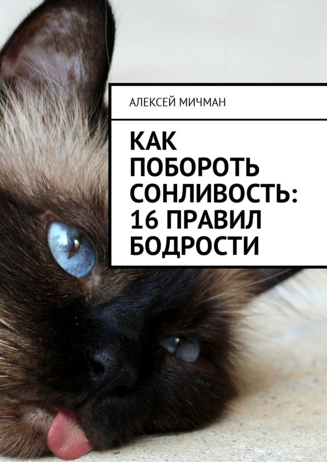 Обложка книги «Как побороть сонливость: 16 правил бодрости»