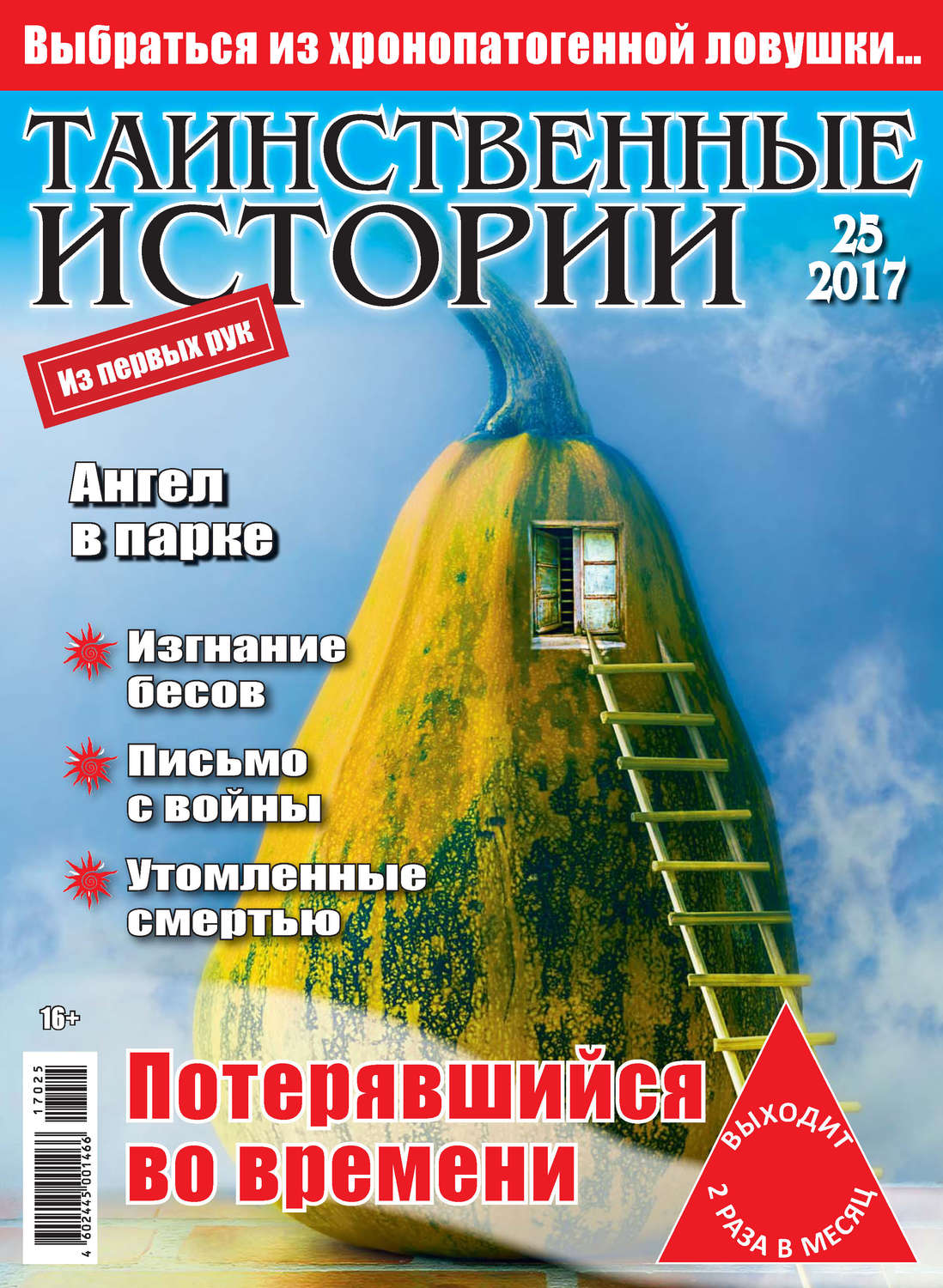 Обложка книги «Таинственные истории №25/2017»