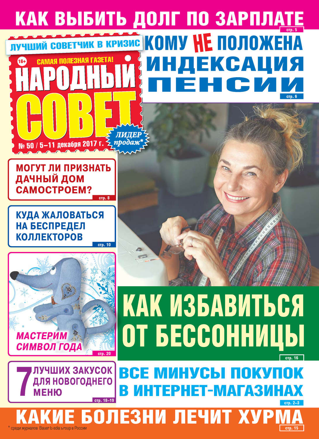 Обложка книги «Народный совет №50/2017»