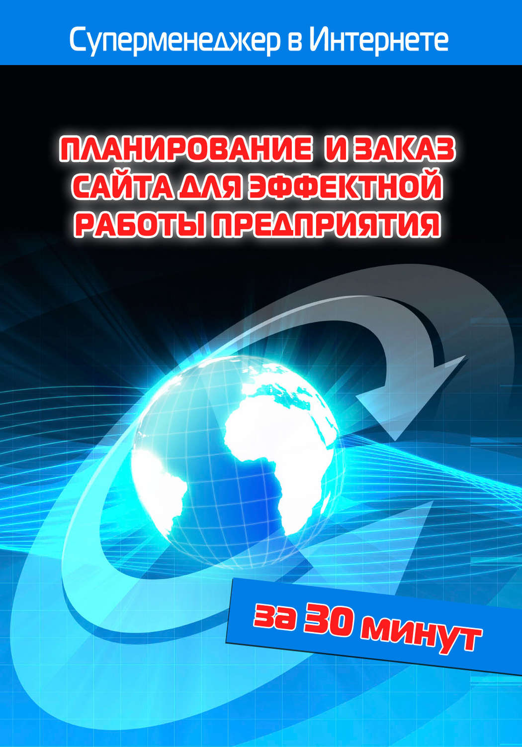 Обложка книги «Планирование и заказ сайта для эффектной работы предприятия»