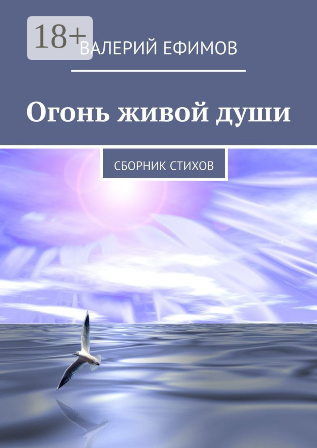 Обложка книги «Огонь живой души. Сборник стихов»