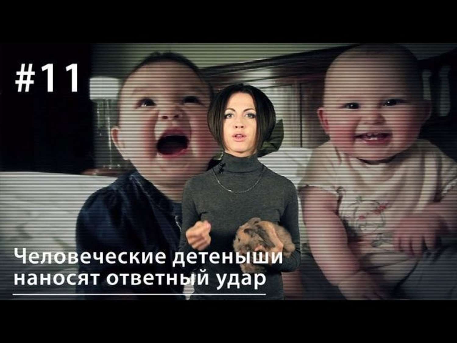 Обложка книги «Человеческие детеныши наносят ответный удар»