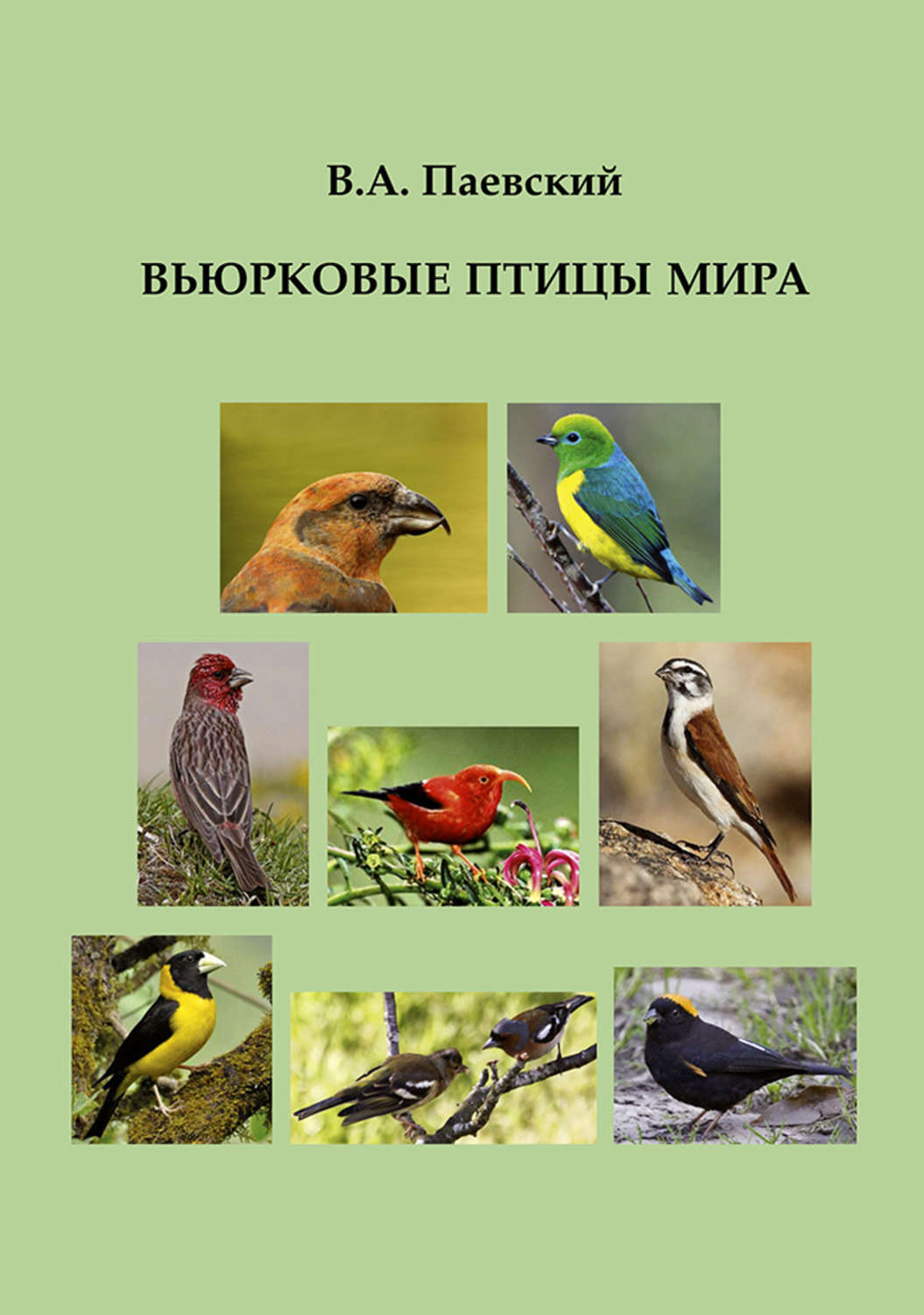 Обложка книги «Вьюрковые птицы мира»