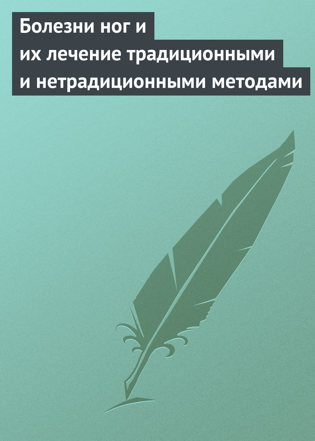 Обложка книги «Болезни ног и их лечение традиционными и нетрадиционными методами»