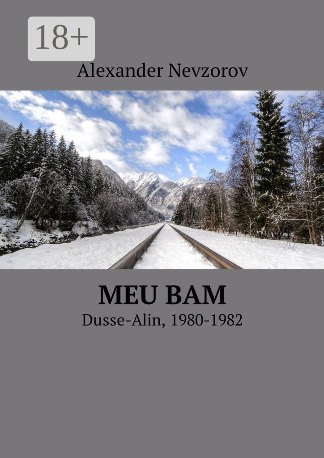 Обложка книги «Meu BAM. Dusse-Alin, 1980-1982»