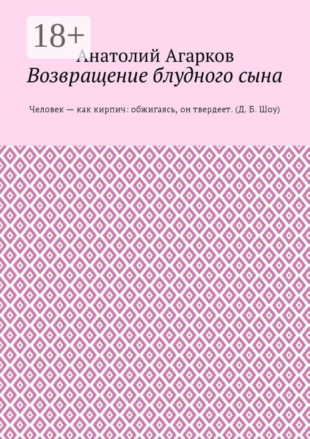 Обложка книги «Возвращение блудного сына»