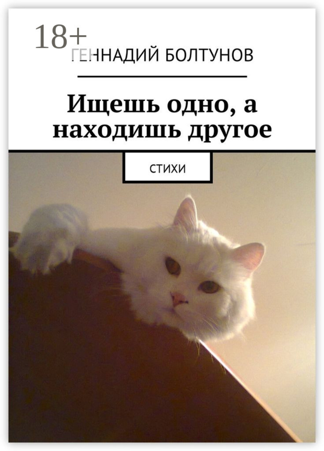 Обложка книги «Ищешь одно, а находишь другое. Стихи»