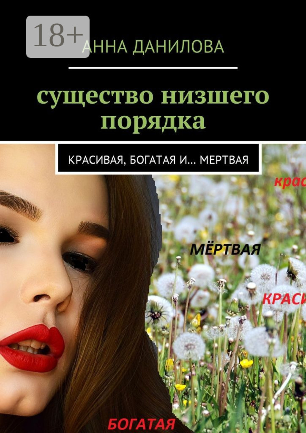 Обложка книги «Существо низшего порядка. Красивая, богатая и… мертвая»