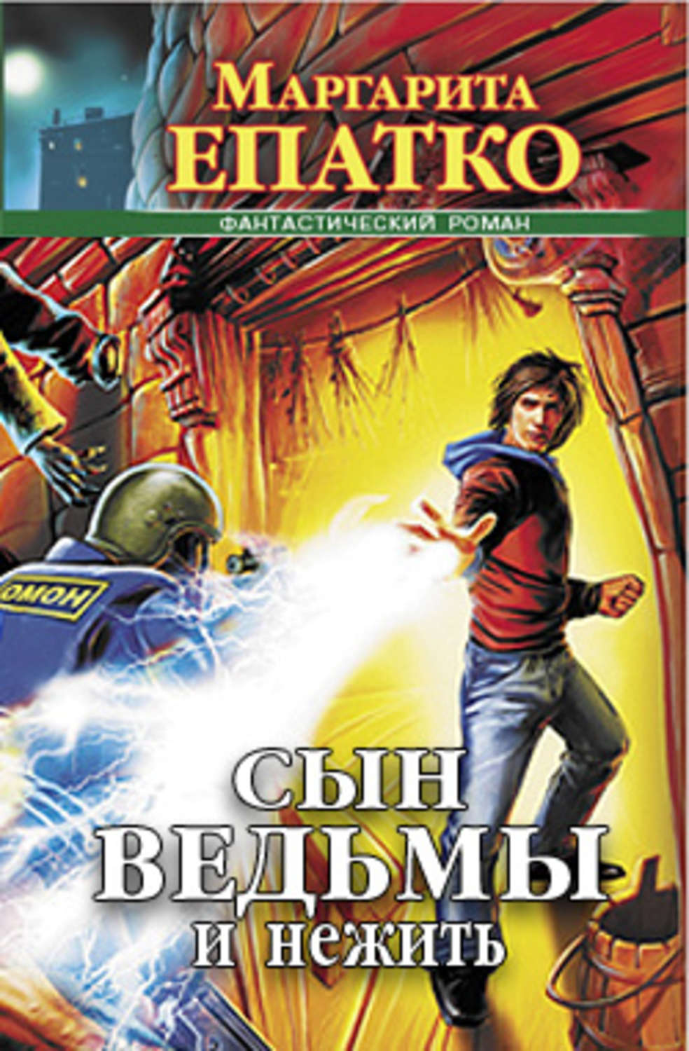 Обложка книги «Сын ведьмы и нежить»