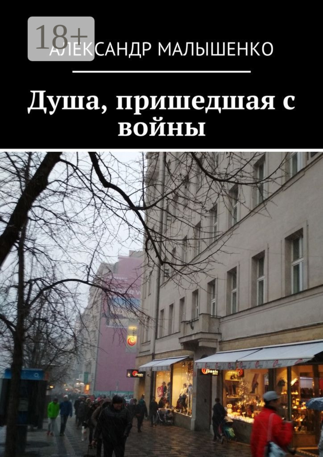 Обложка книги «Душа, пришедшая с войны. Псевдоним «Защитник»»