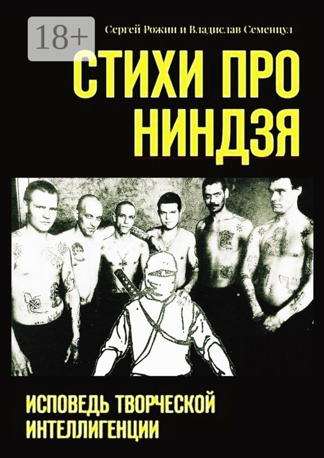 Обложка книги «Стихи про Ниндзя. Исповедь творческой интеллигенции»