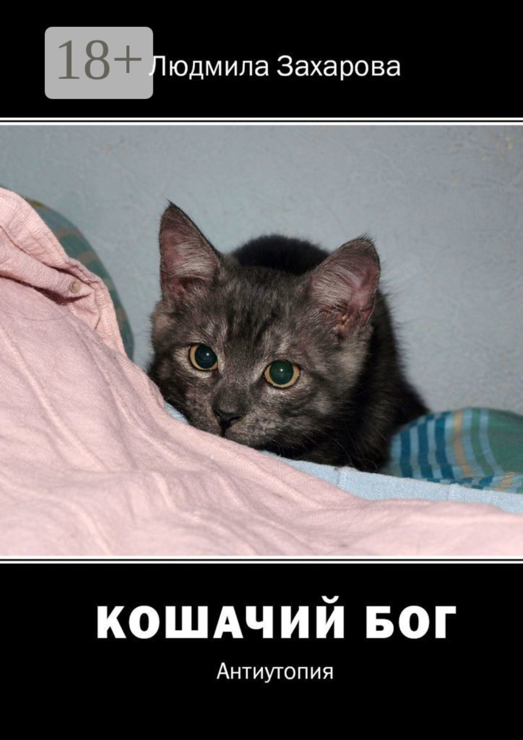 Обложка книги «Кошачий Бог. Антиутопия»
